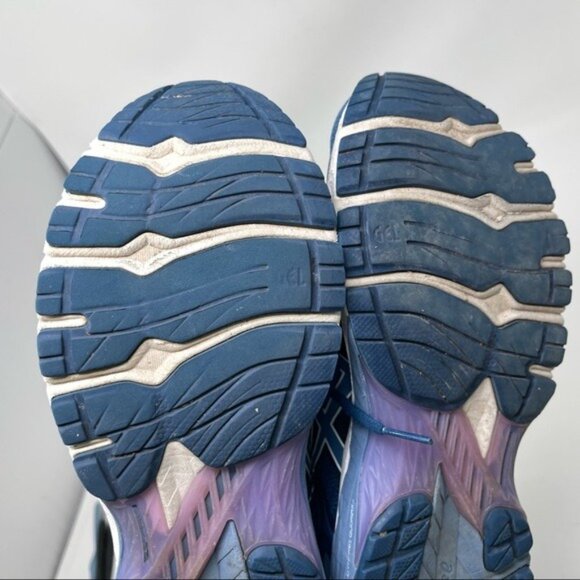 Asics Womens GT 2000 9 1012A863 Blue Running Shoes Sneakers Size 9.5 - Picture 14 of 16